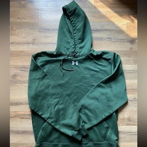 Under Armour Green Pullove Hoodie Adult Size Medium M